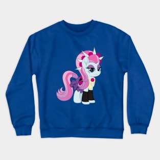 Violet Blurr pony dressed Crewneck Sweatshirt